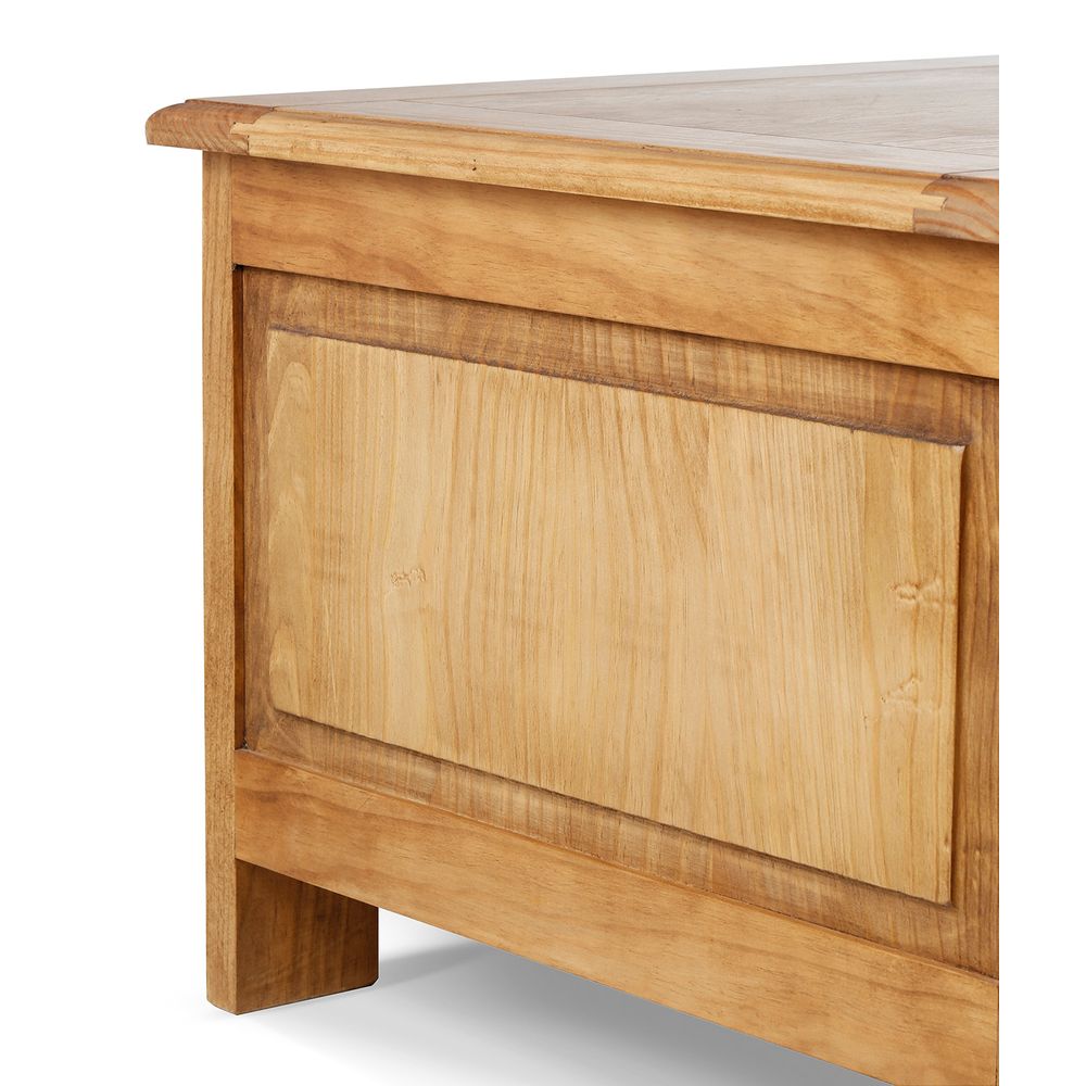 Table basse pin massif 130cm Avoriaz