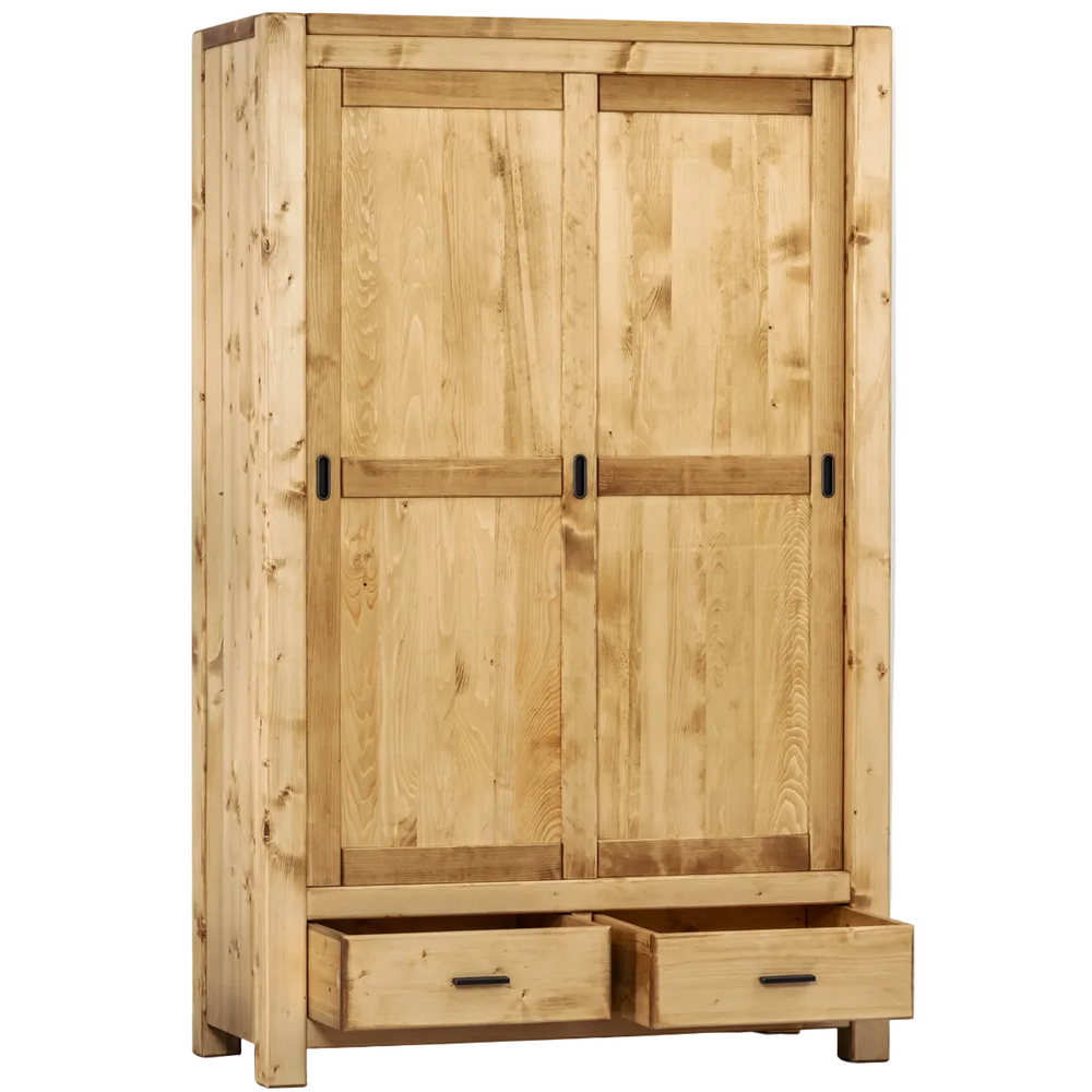 Armoire-bois-massif-epicea-2p-coulissante-2t