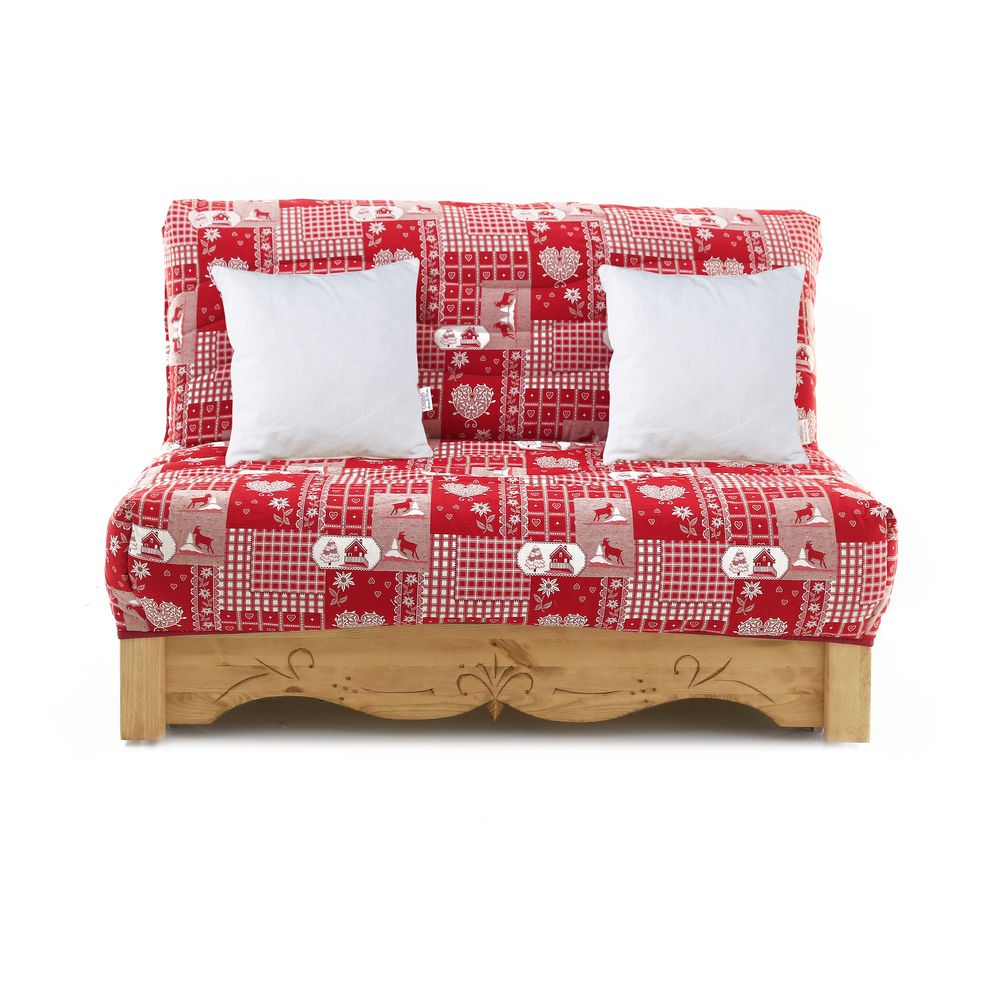 Housse de canapé BZ140 cervino rouge