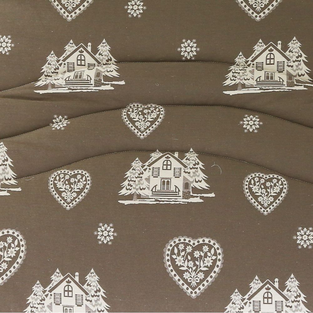Housse de canapé convertible BZ 140 x 200 cm courchevel taupe