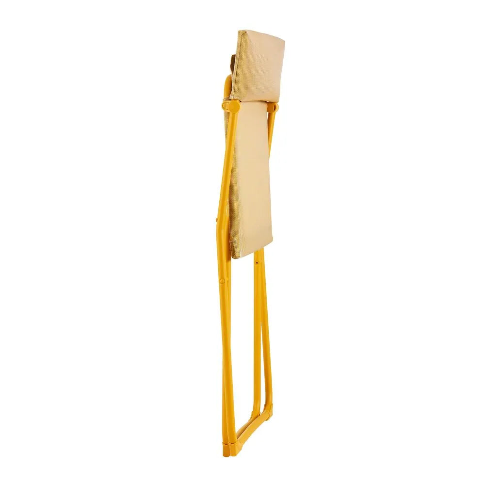 Chaise pliante compacte Balcony Batyline® Iso Jaune