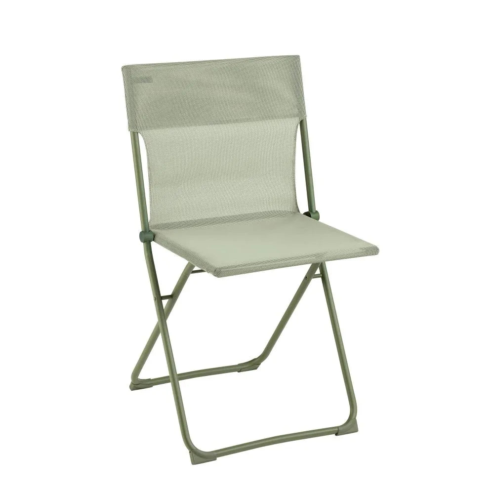 Chaise pliante ultra-compacte Balcony Batyline® Iso Vert Moss tube Moss