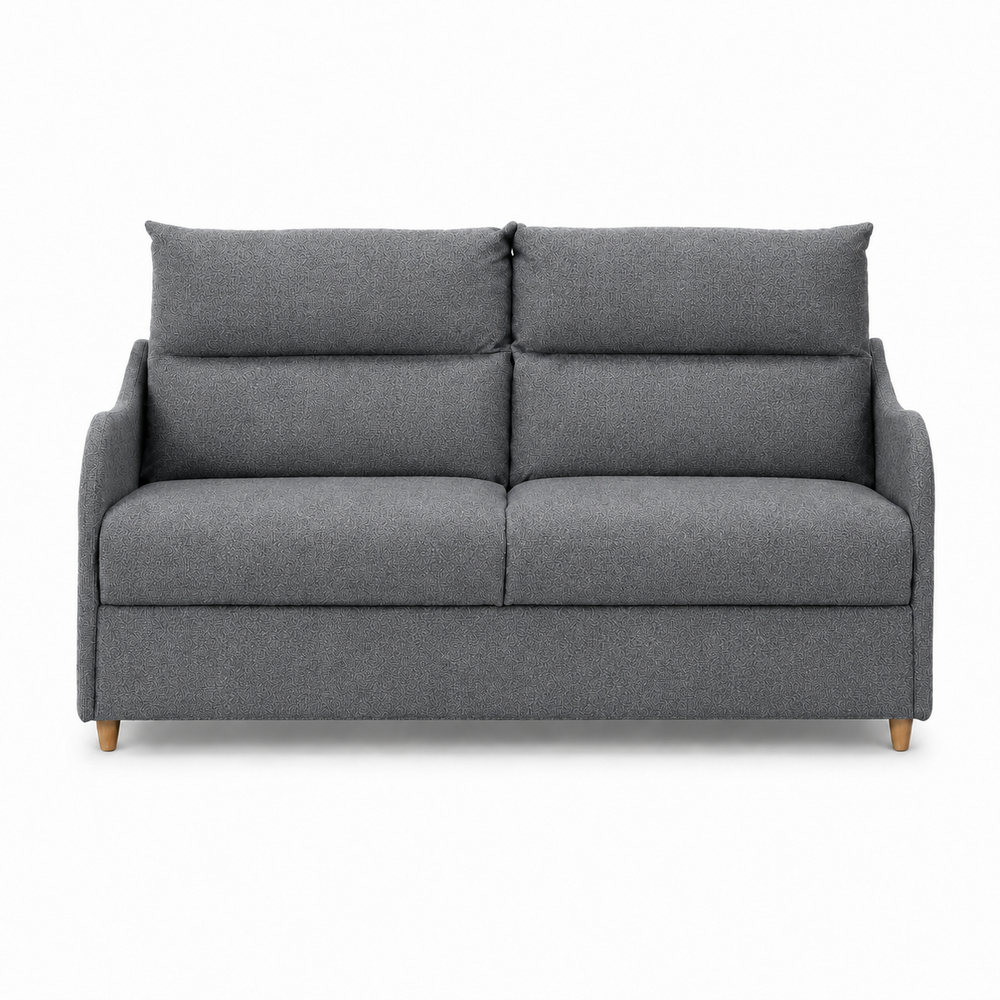 Canapé convertible express 140 cm gris | Myrtille