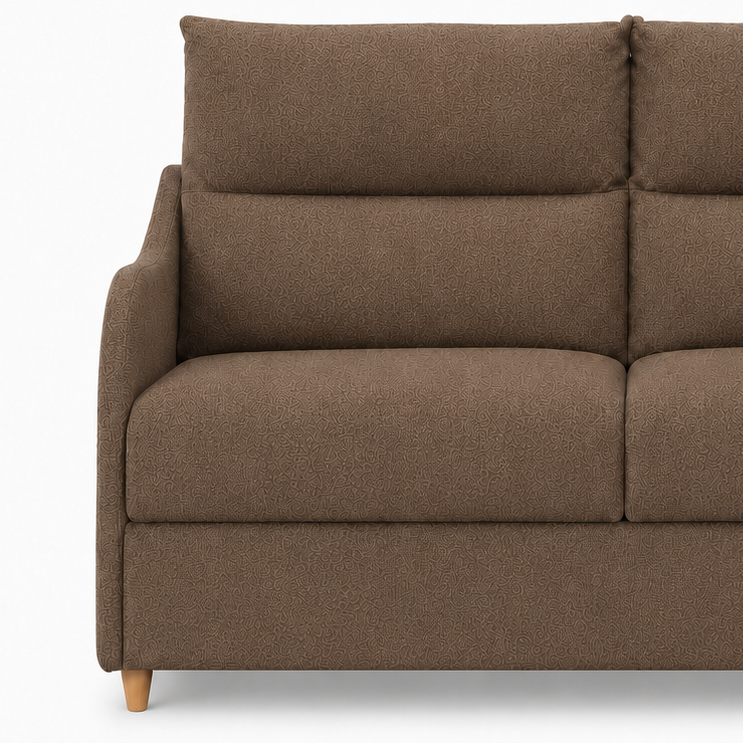 Canapé convertible express 140 cm taupe | Myrtille