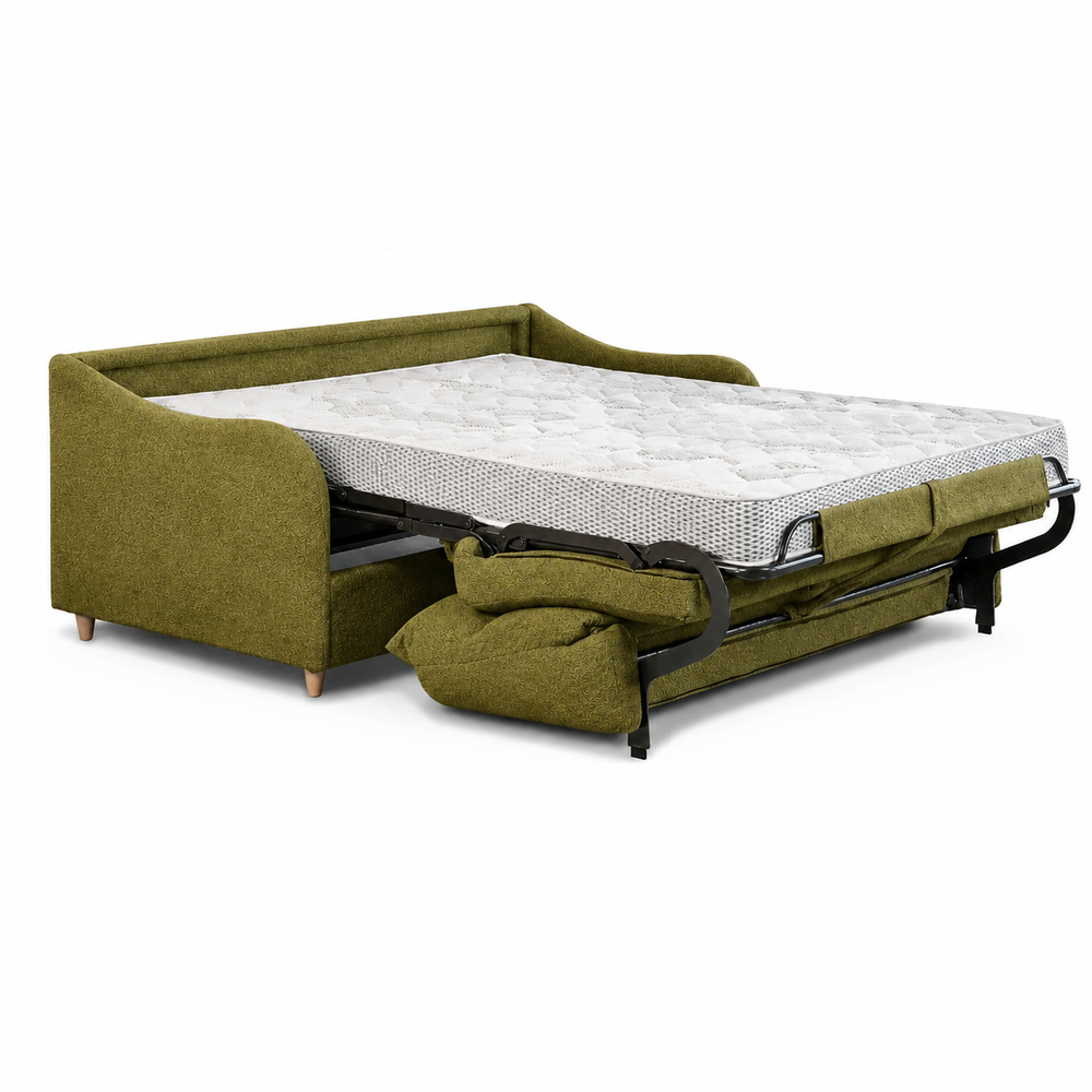 Canapé convertible express 140 cm vert | Myrtille