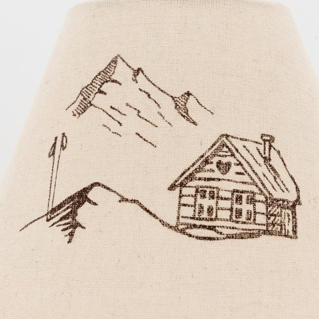Lampe à poser en métal