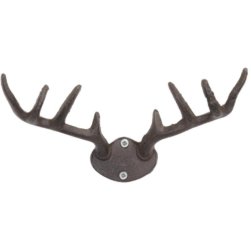 Patère bois de cerf en fonte