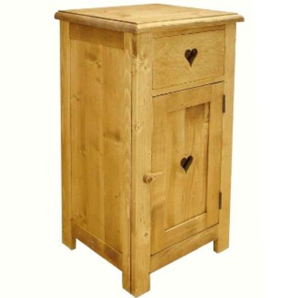 Meuble bas confiturier coeur 1 porte, 1 tiroir