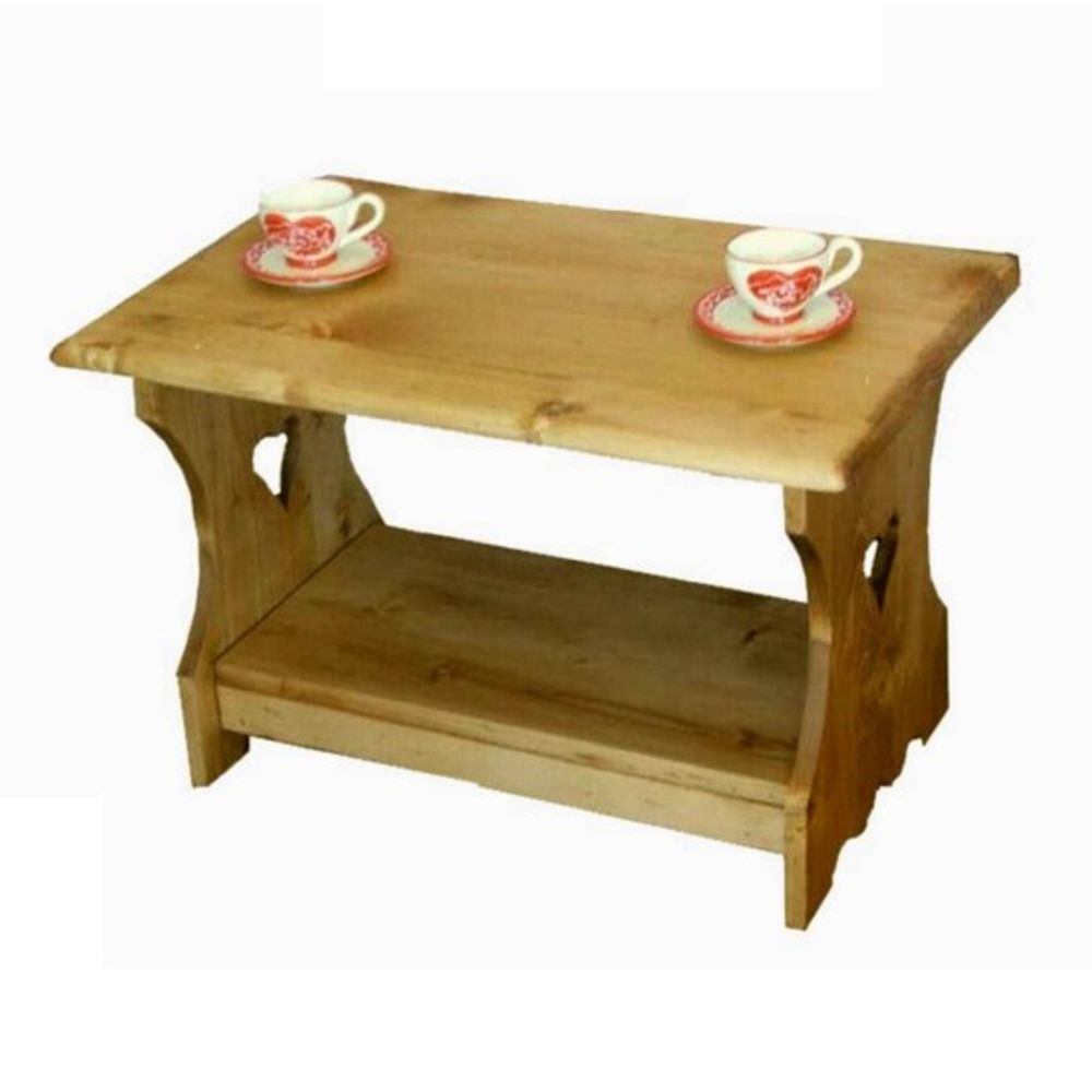 Table basse 70 cm avec coeur