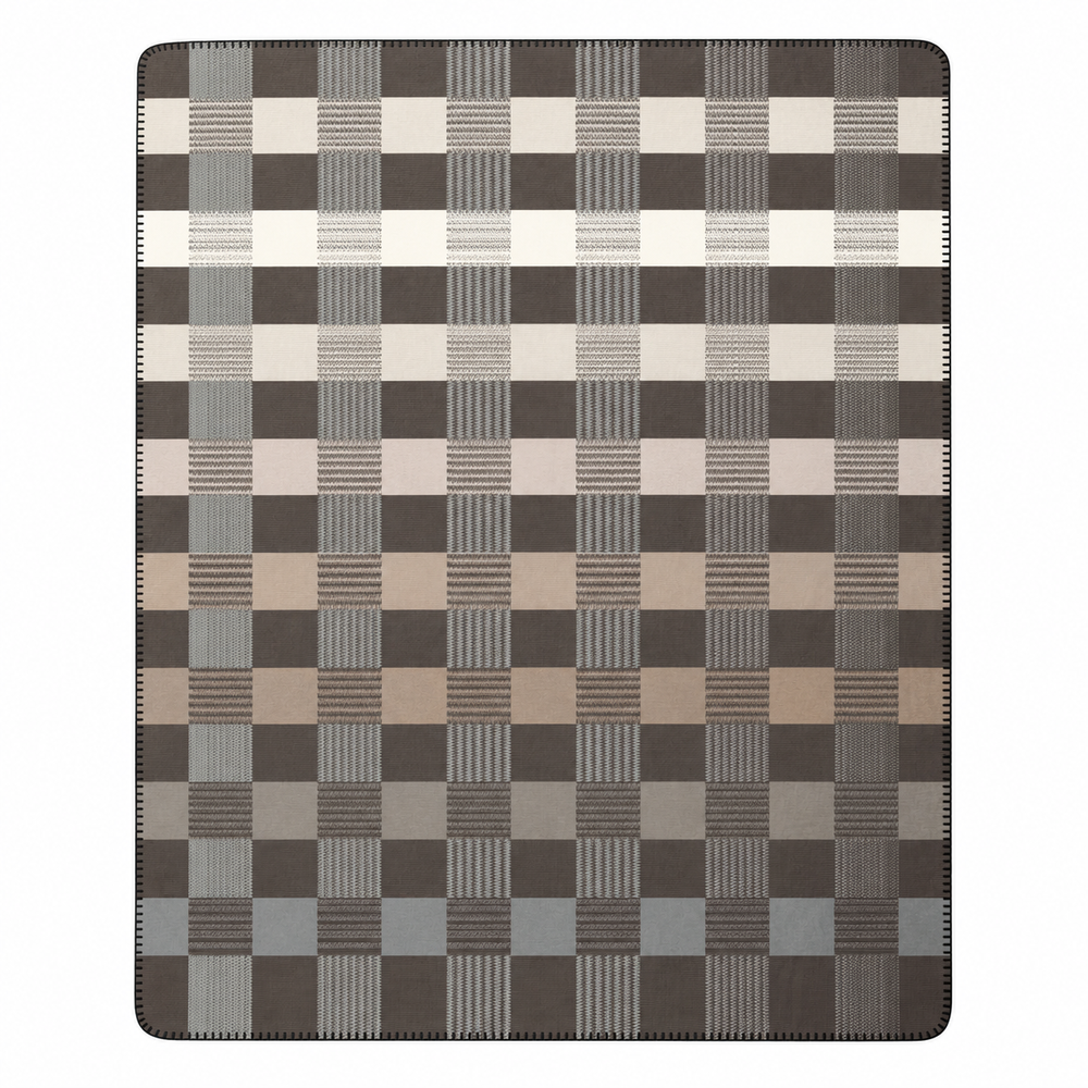 Plaid SHADOW CHECK 150x200 cm