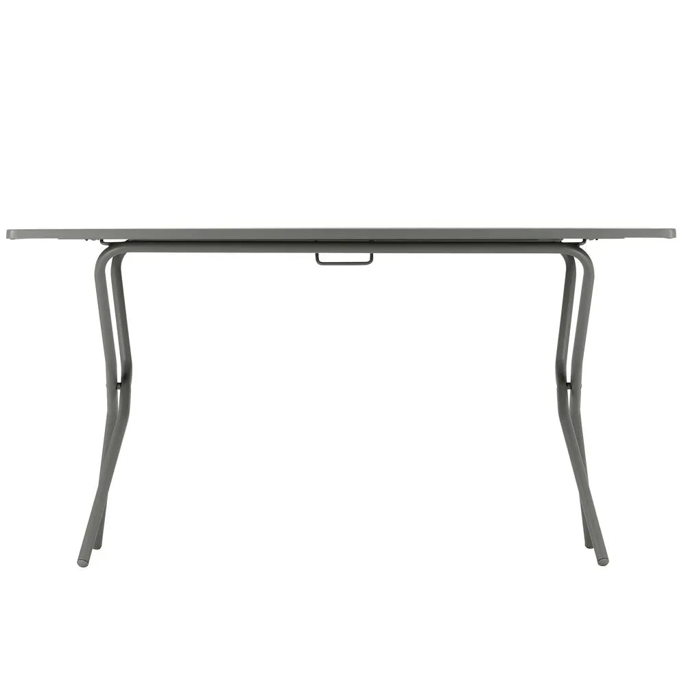 Table rectangle Balcony Acier Gris Titane