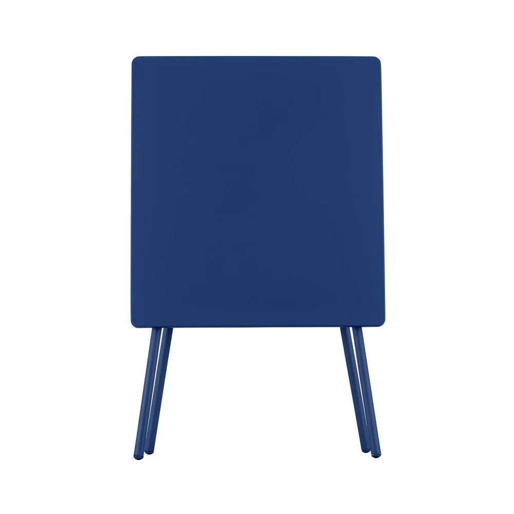 Table de jardin pliante Balcony Acier Bleu