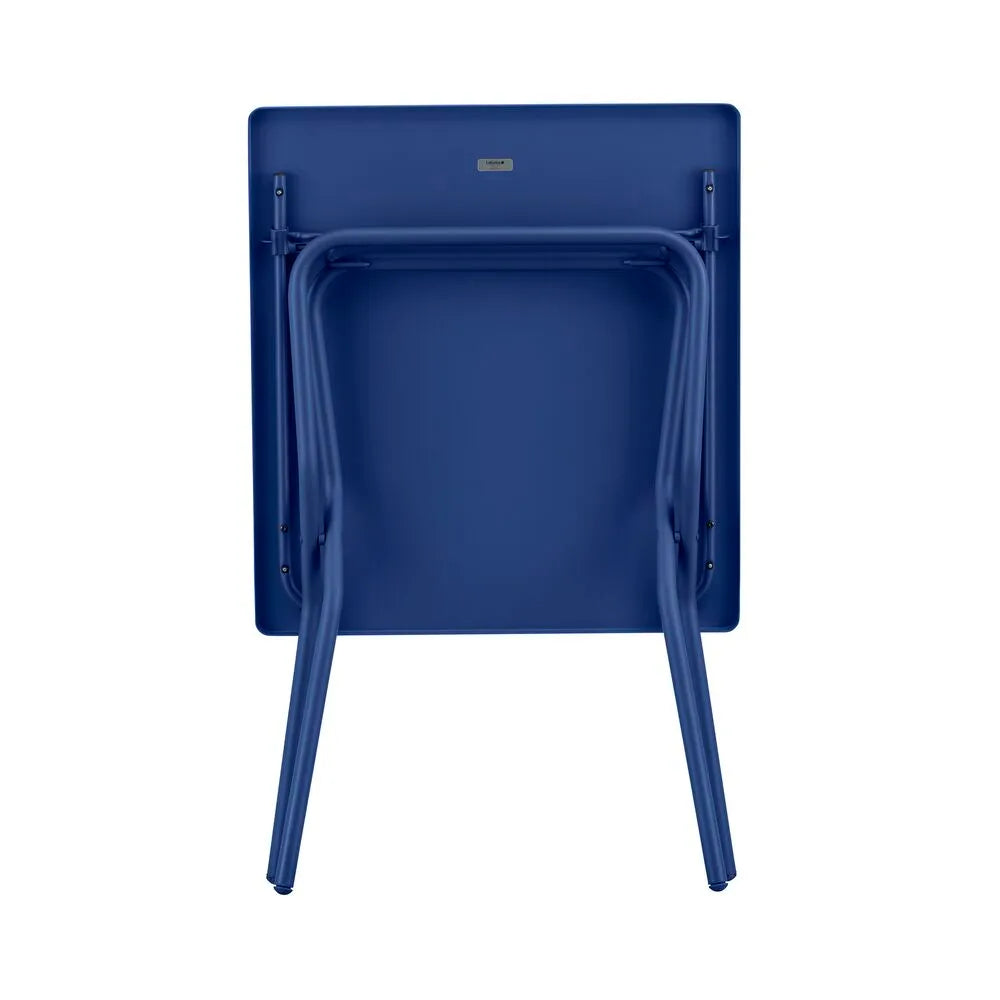 Table de jardin pliante Balcony Acier Bleu