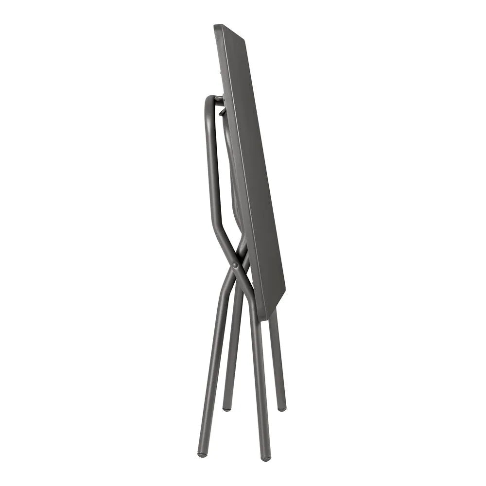 Table de jardin pliante Balcony Acier Gris