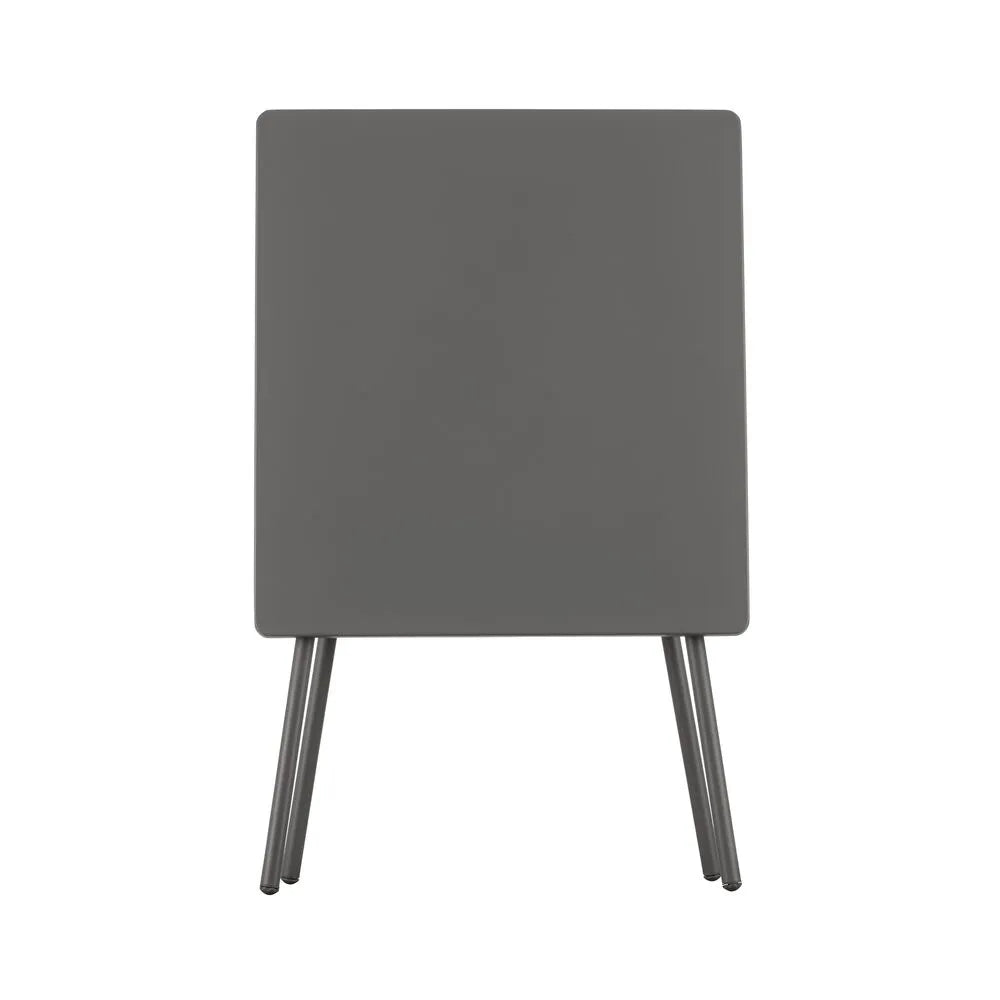 Table de jardin pliante Balcony Acier Gris