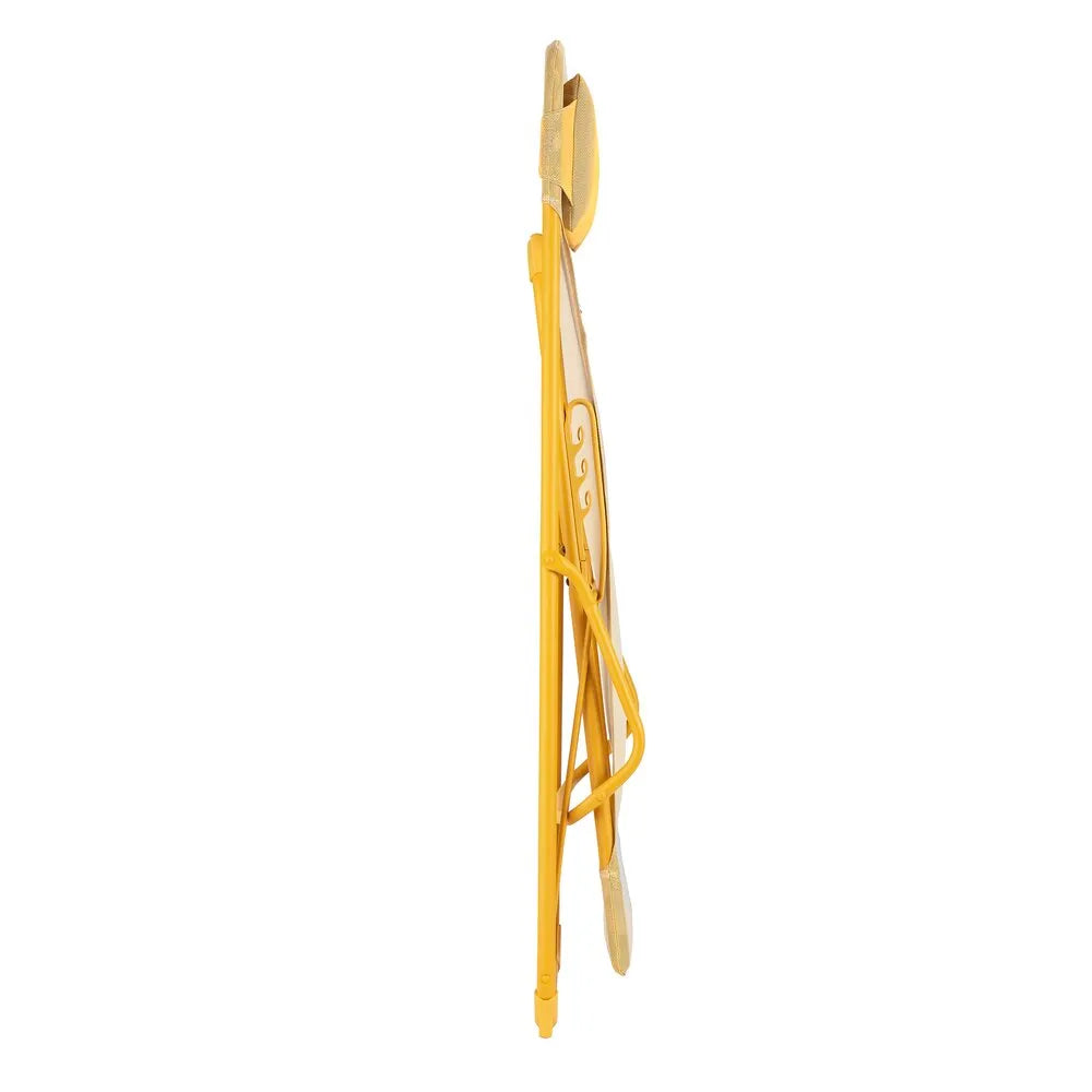 Transat pliants multi-positions Jaune Miel