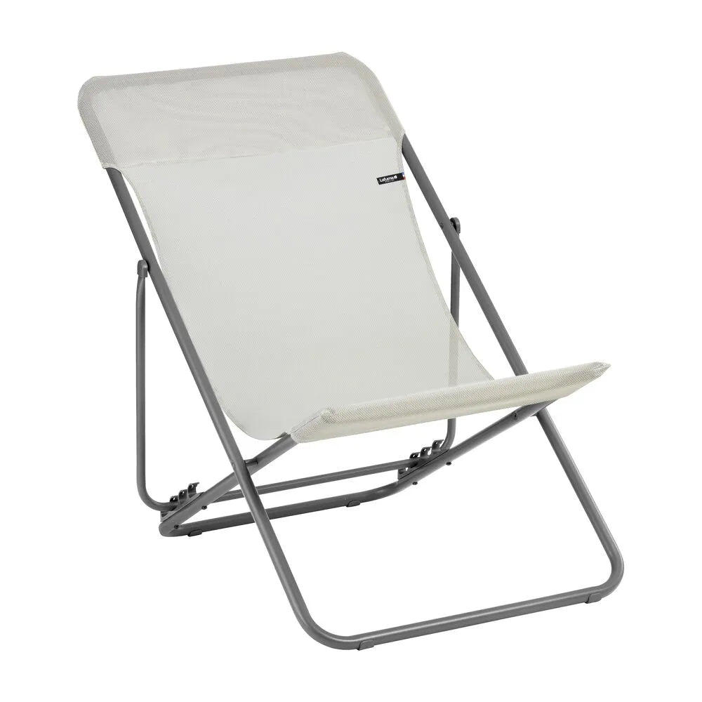 Transat jardin pliant Iso Beige Seigle