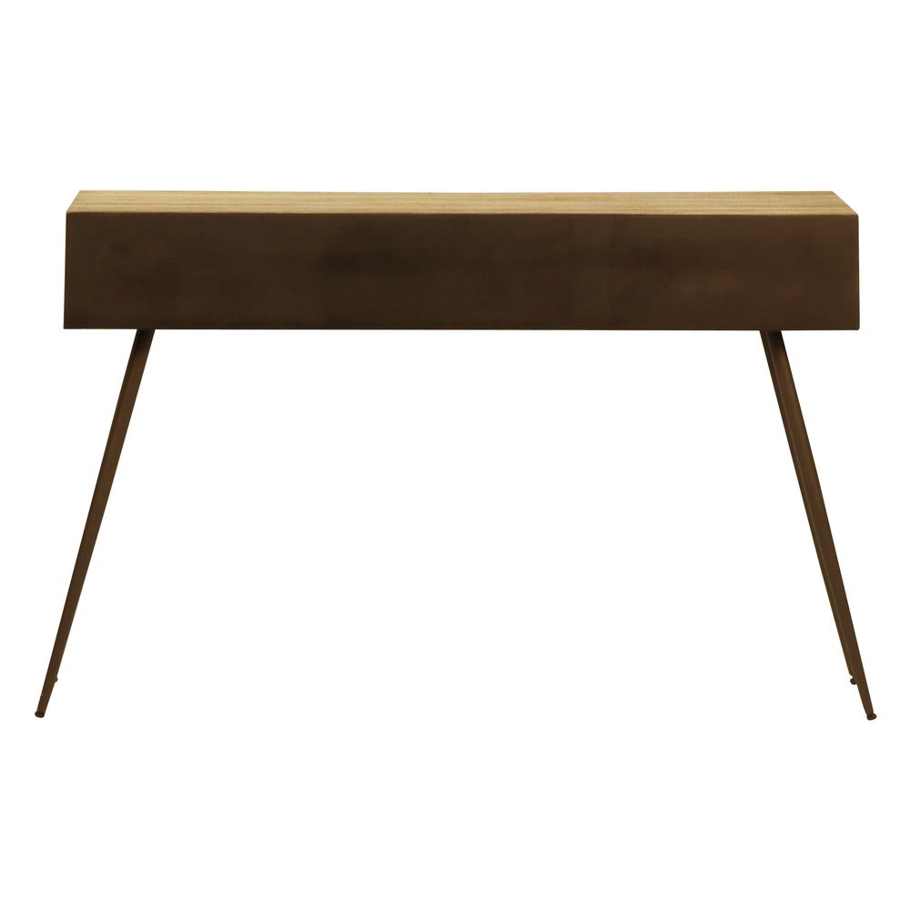 Console teck recyclé 120cm